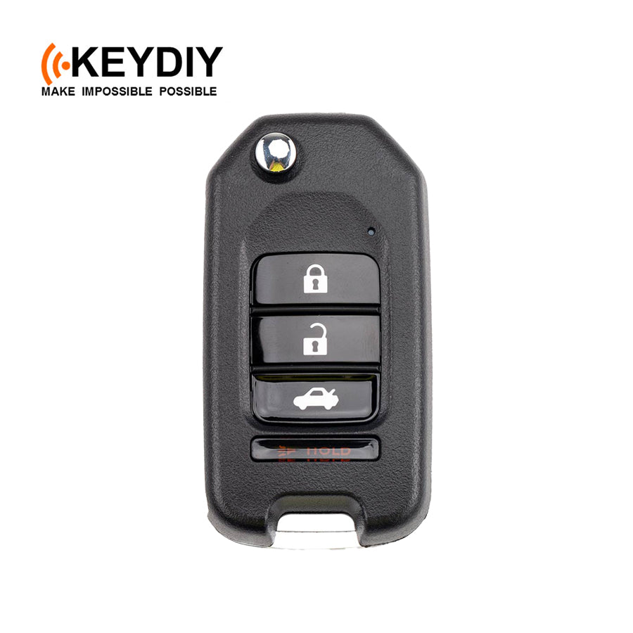 KEYDIY Remote Head Key for New Honda W/transponder PCF7947 3+1 B (NB10-4)