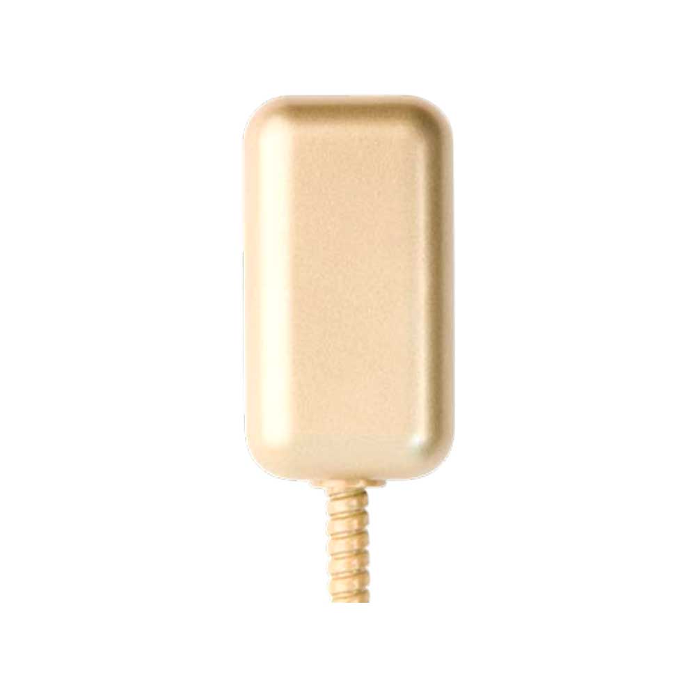 Keedex K-DL38G Armored Door Loop - 3/8" Flexible Conduit - 18" - Gold