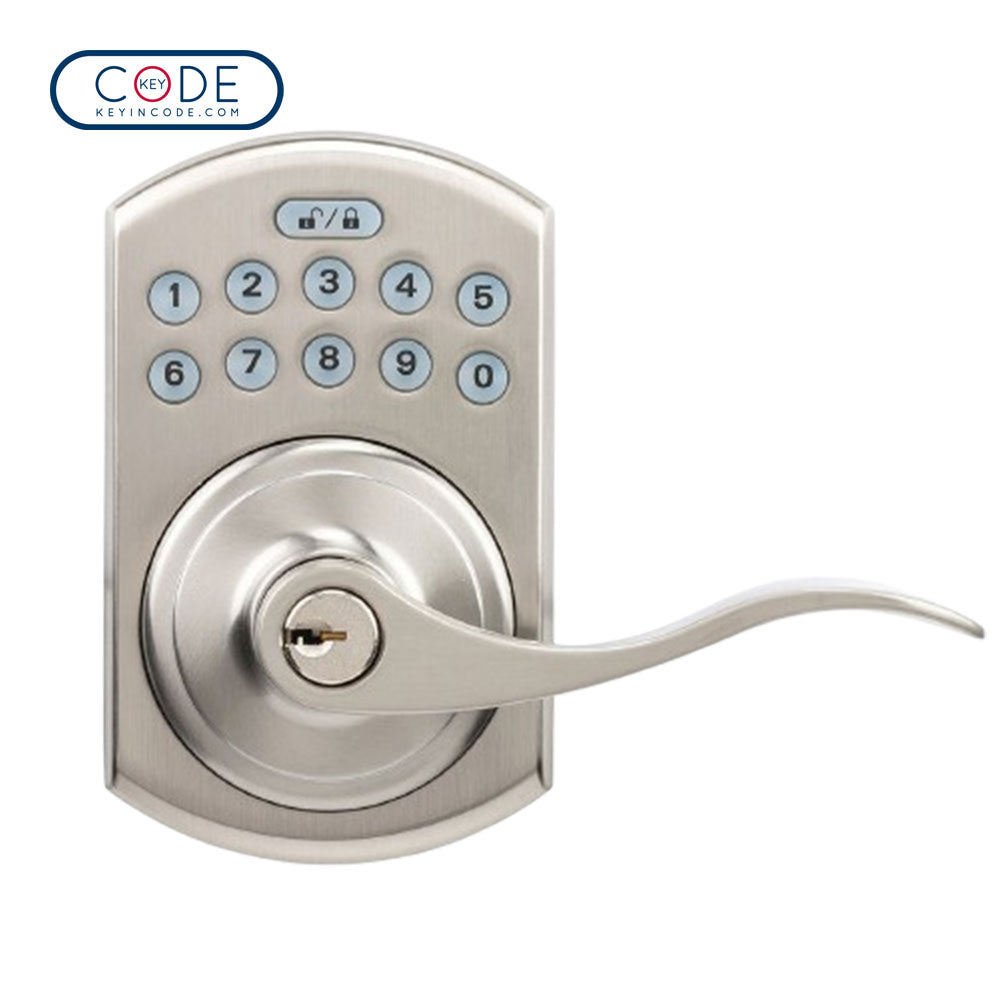 KeyInCode KIC3510 WB Smart Residential Deadbolt with Lever Handle - Bluetooth and Wi-Fi Enabled