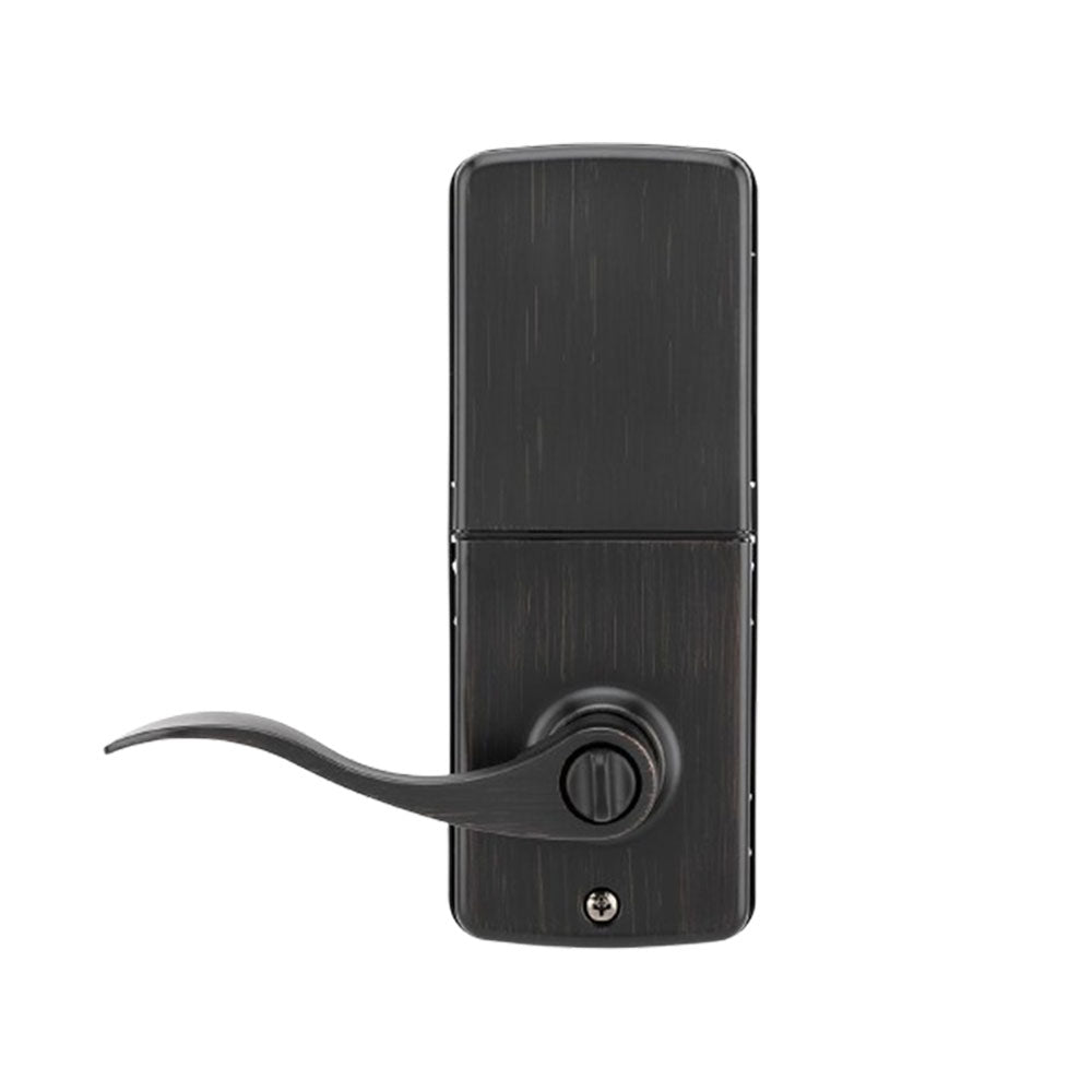 KeyInCode KIC3510 WB Smart Residential Deadbolt with Lever Handle - Bluetooth and Wi-Fi Enabled