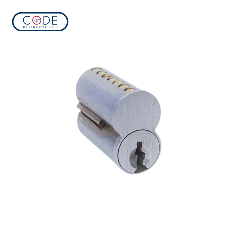 KeyInCode KIC SFIC Cylinder for KIC5500/6500 Series Electronic Locksets with 6 Pin - US26D - Satin Chromium Plated (626)