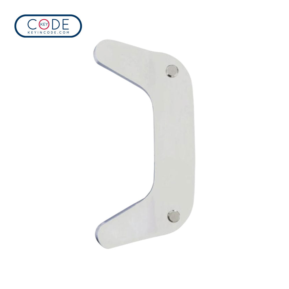 KeyInCode KIC-GLS-1000-SNL Mechanical Pull Trim with Key and Storeroom Function - US26D - Satin Chromium Plated (626)