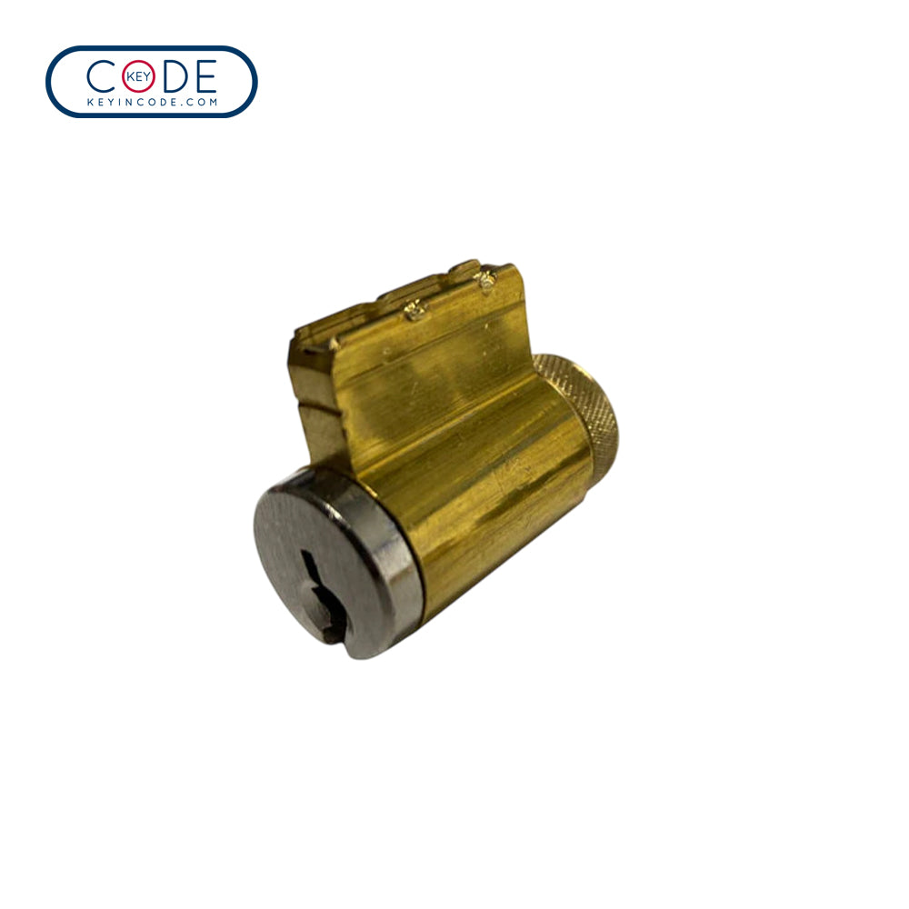 KeyInCode KIC Standard KIK Cylinder for 4500 Series with 5 Pin C Keyway - US26D - Satin Chromium Plated (626)