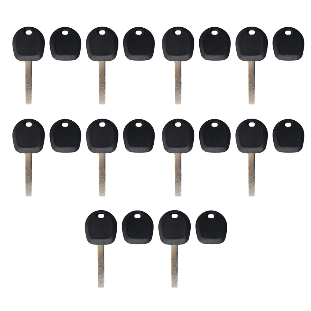2019 - 2022 GMC Canyon Yukon Transponder Key Shell 8 Cuts - HU100 (10 Pack)