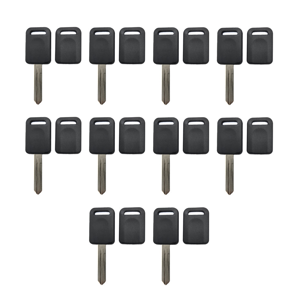 2005 - 2009 Nissan Transponder Key Shell for Twist Ignition - DA34 (10 Pack)