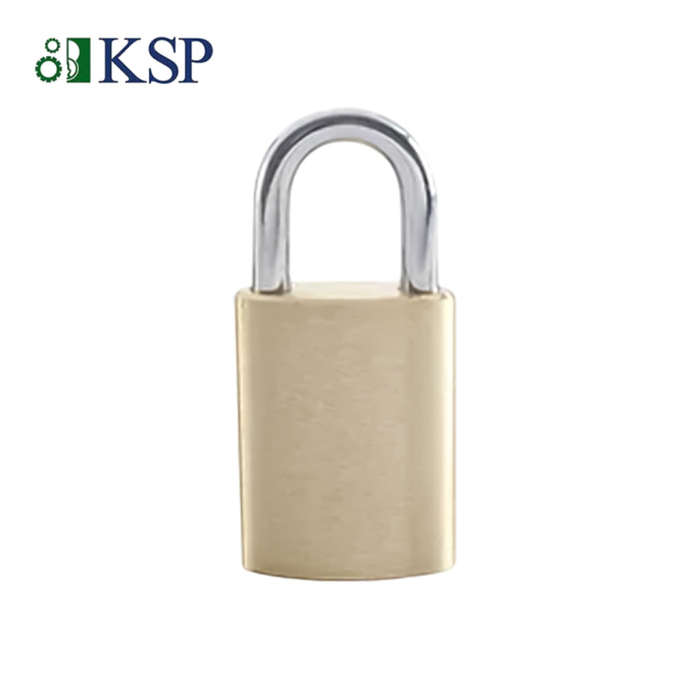 KSP - 801 - I/C Padlocks with 1 1/8" Shackle - 5/16" - Brass