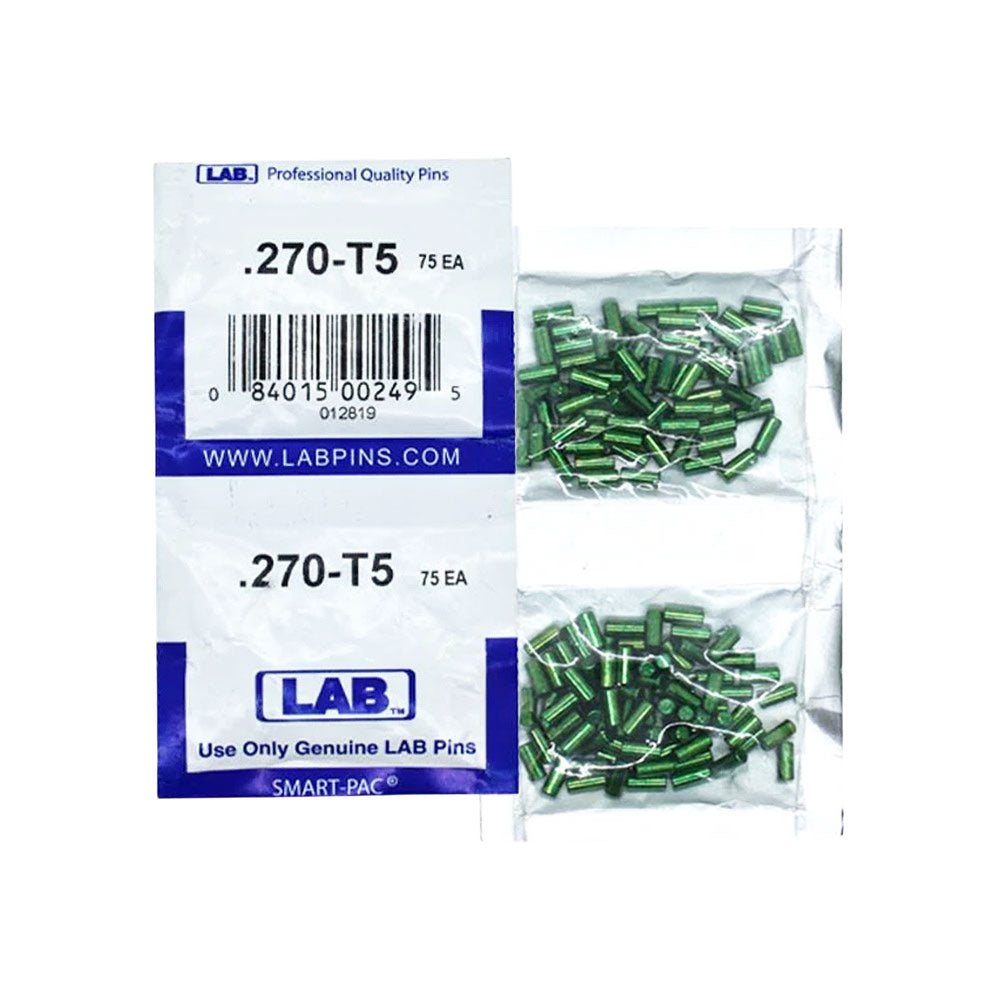 LAB - 5270T-SP - .270 Top Pin - Crown .005 Universal - Brass Alloy - Smart Pack 150 Pins