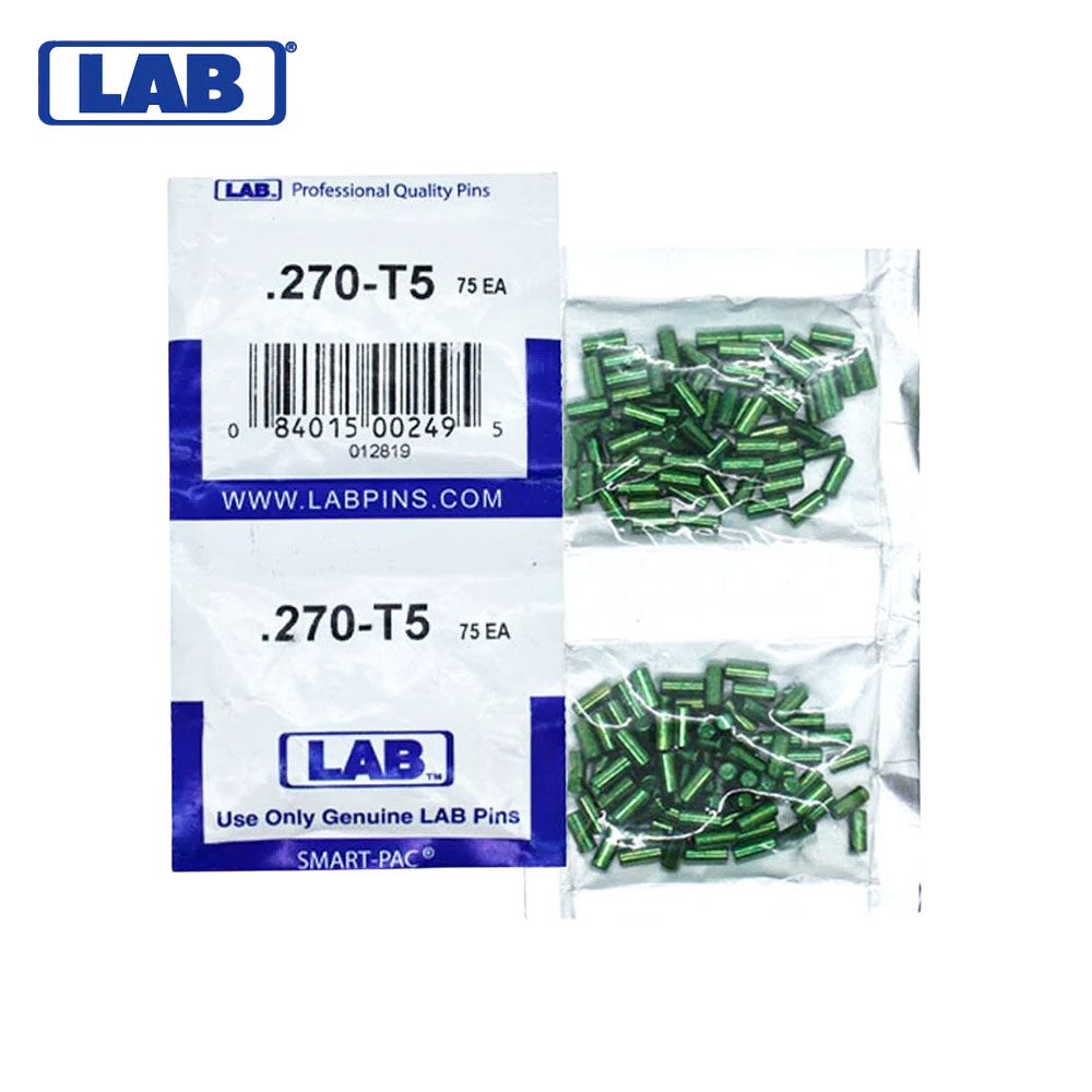 LAB - 5270T-SP - .270 Top Pin - Crown .005 Universal - Brass Alloy - Smart Pack 150 Pins