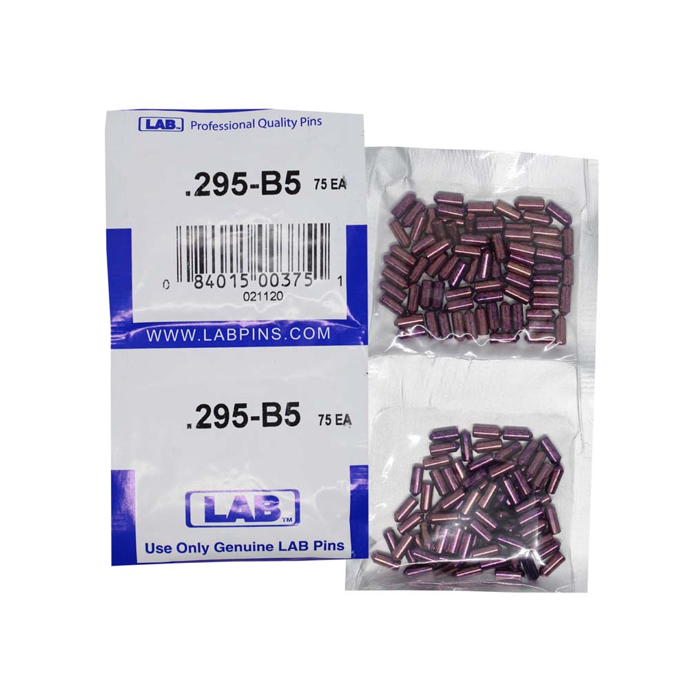 LAB - 5295B-SP - .295 Bottom Pin - Crown .005 Universal - Brass Alloy - Smart Pack 150 Pins