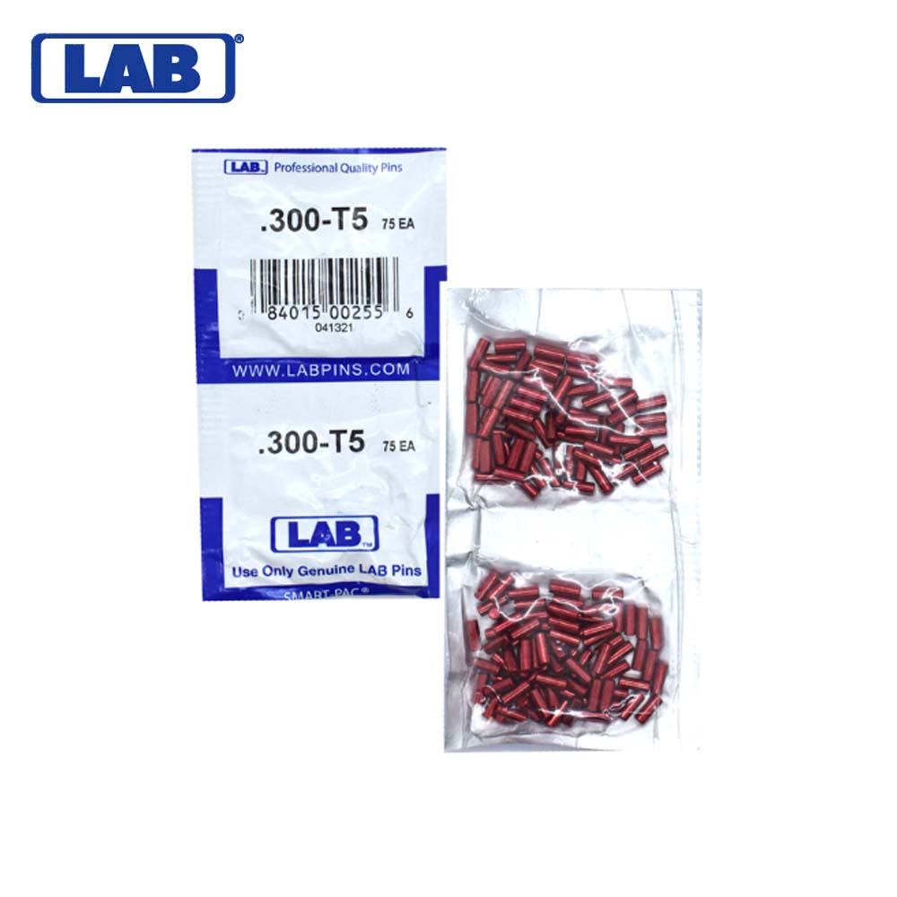 LAB - 5300T-SP - .300 Top Pin - Crown .005 Universal - Brass Alloy - Smart Pack 150 Pins