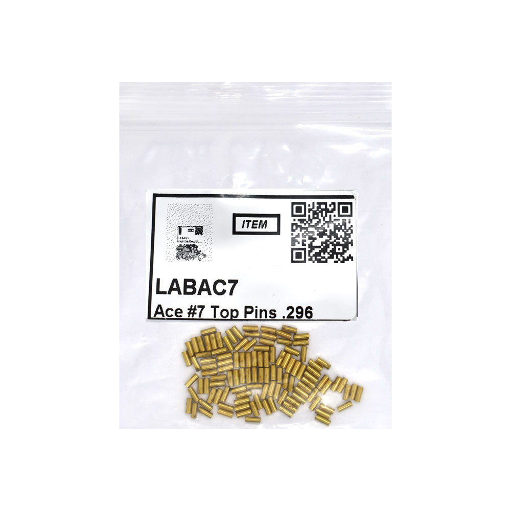 LAB - AC7 - Ace 7 Top Pins .296 - Vial 100 Pins