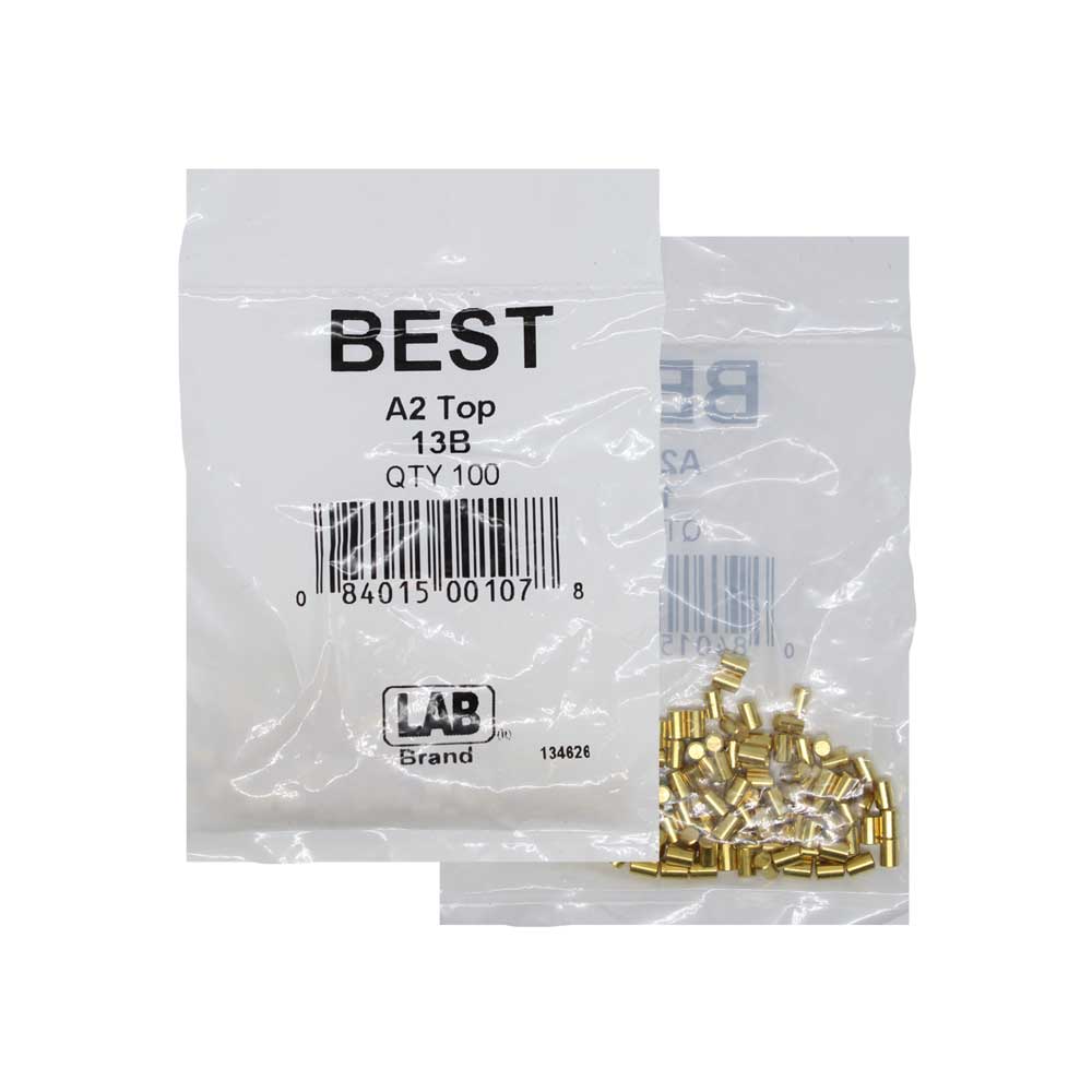 LAB - BEST-13B-P1 - Best A2 Original SFIC 13B Top Pin - Size .162 - Brass - Polybag 100 Pins