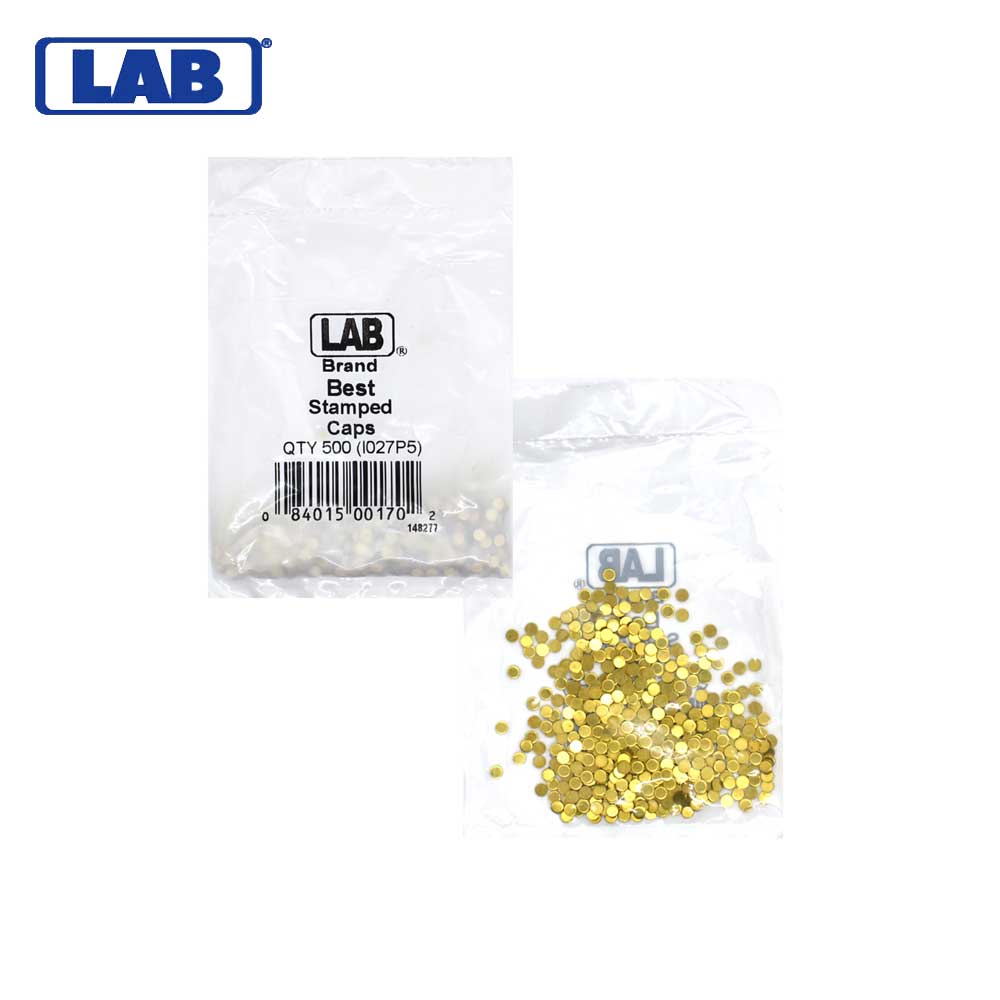 LAB - BEST-CAP-I027P5 - Best IC Caps Stamped - Polybag 500 Caps