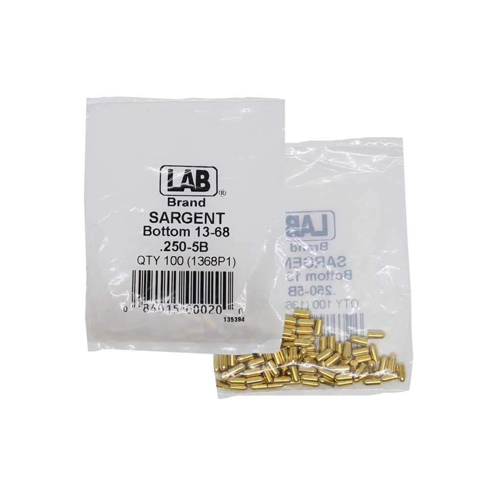 LAB - SAR13-0068 - Sargent 5 Bottom Pin - Size .250 - Polybag 100 Pins