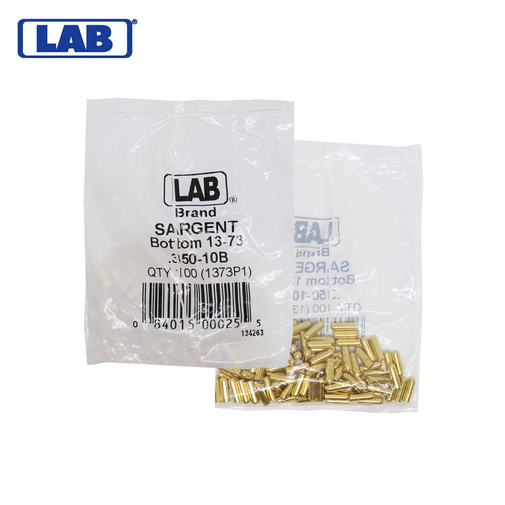 LAB - SAR13-0073 - Sargent 10 Bottom Pin - Size .350 - Polybag 100 Pins