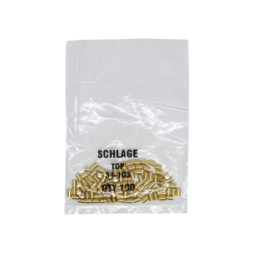 LAB - SCH34-103 - Schlage Top Pin - Size .165 - Polybag 100 Pins