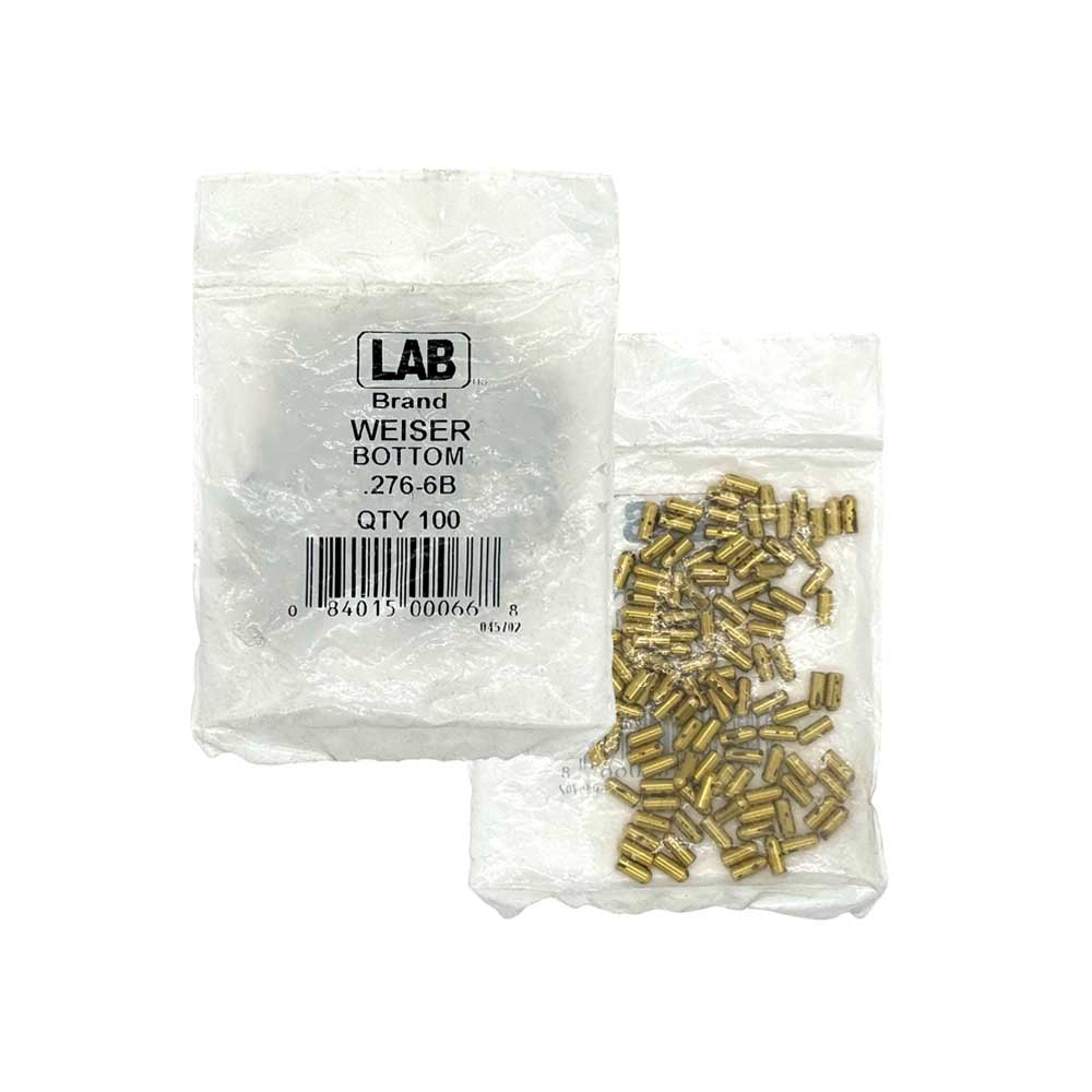 LAB - WEI8553-6 - Weiser 6 Bottom Pin - Size .276 - Polybag 100 Pins