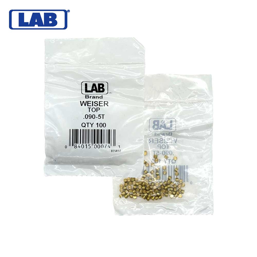 LAB - WEI8580-5 - Weiser 5 Master Pin .090 - Polybag 100 Pins