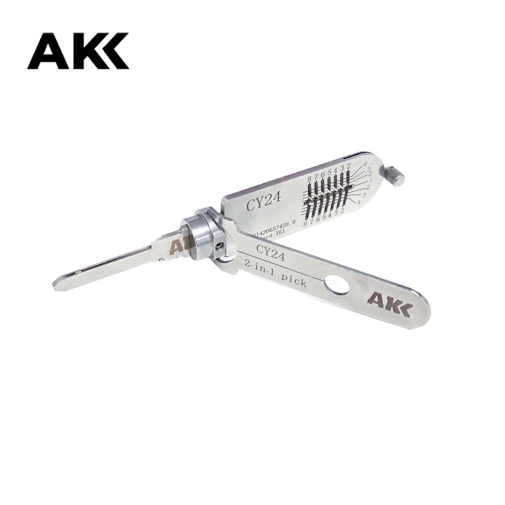 AKK Lishi CY24 2-in-1 Pick and Decoder Tool for Chrysler
