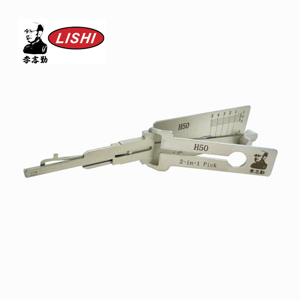Original Lishi FO14R / H50-AG Ford Anti Glare 2-in-1 Pick & Decoder 5 Cut