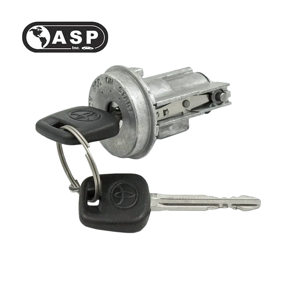 2007 - 2019 ASP Toyota Pontiac Scion Non Transponder Ignition Lock Cylinder 10-Cut W/ Key C-30-199