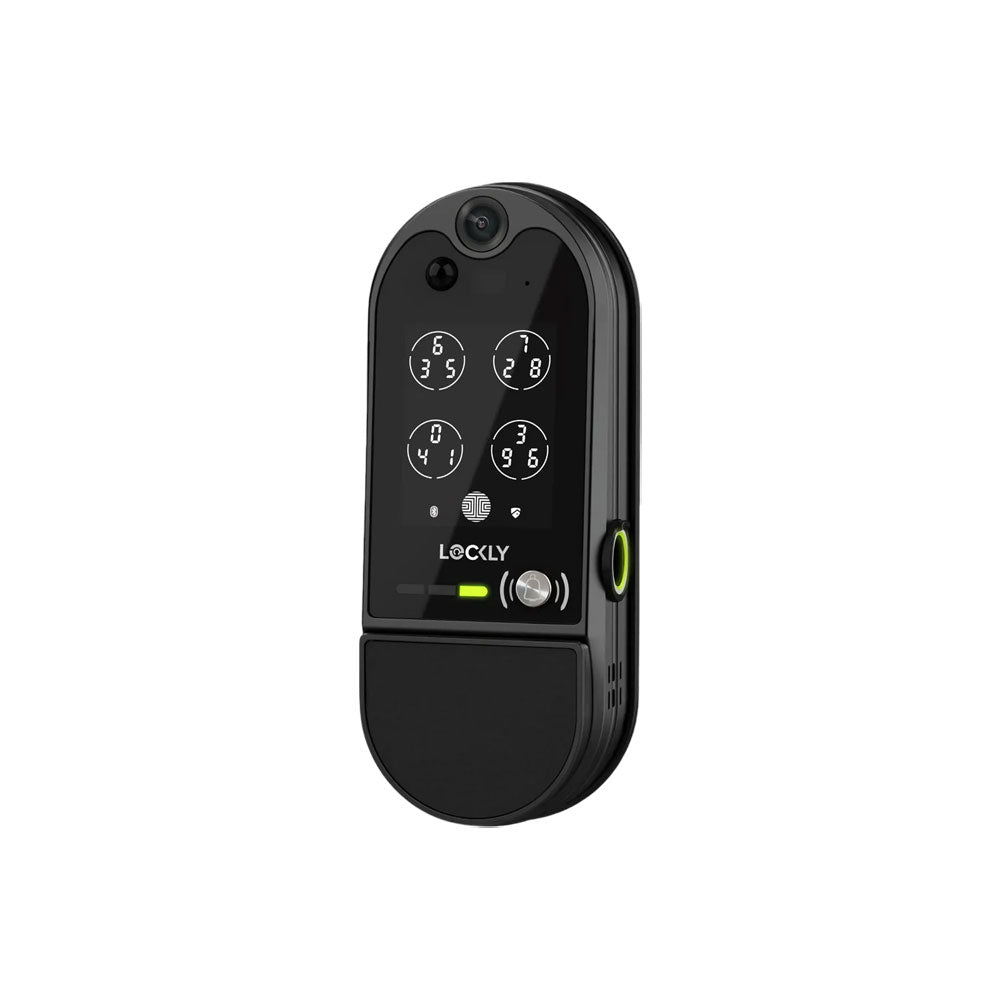 Lockly - PGD798NV - Vision Elite Video Smart Lock Deadbolt with Video Doorbell