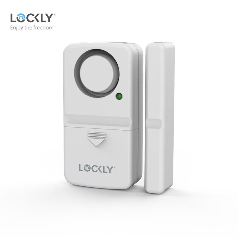 Lockly Access Touch Retrofit Smart Lock with Secure Link Wi-Fi Hub for Matter Compatible Locks and Window Alarm