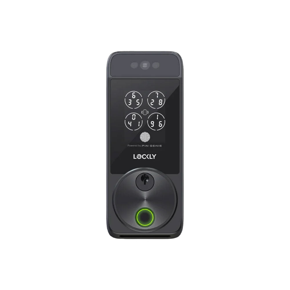 Lockly - PGK728WRHK - Visage Zeno Series Smart Lock Deadbolt with Facial Recognition