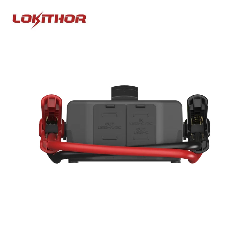 LOKITHOR J5000 PRO 5000A 12V Jump Starter with 4S LiFePO4 99.84Wh Battery and Connect Max Technology