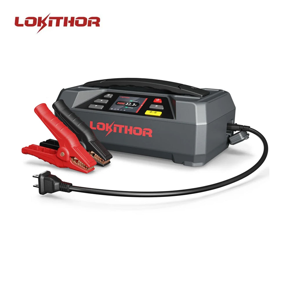 LOKITHOR JTC4250 4250A LiFePO4 Jump Starter with Battery Charger and Tester