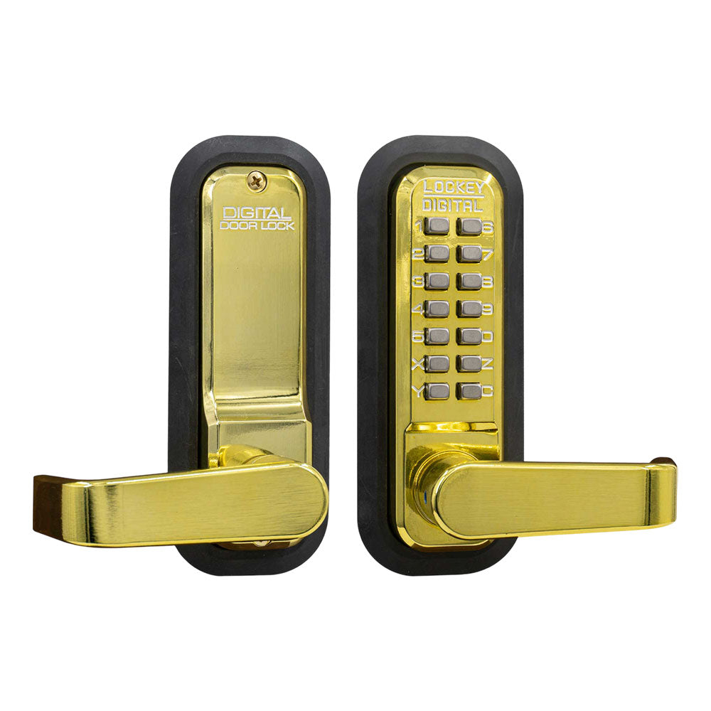 Lockey - 2835 - Mechanical Keyless Lever Lock with Passage Function