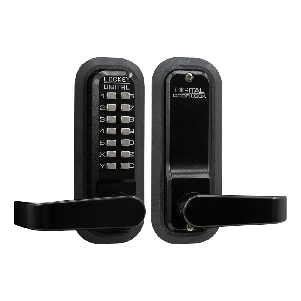 Lockey - 2835 - Mechanical Keyless Lever Lock with Passage Function