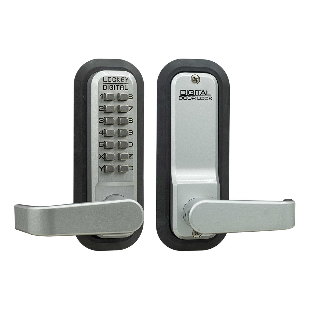 Lockey - 2835 - Mechanical Keyless Lever Lock with Passage Function