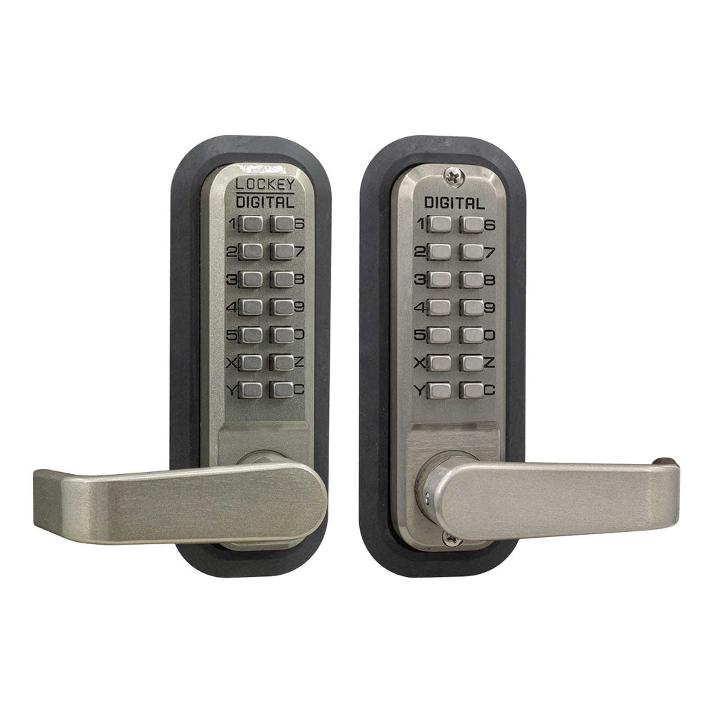 Lockey - 2835 - Mechanical Keyless Lever Lock with Passage Function