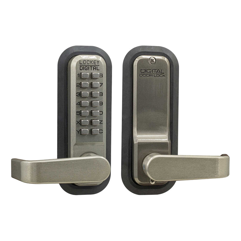 Lockey - 2835 - Mechanical Keyless Lever Lock with Passage Function