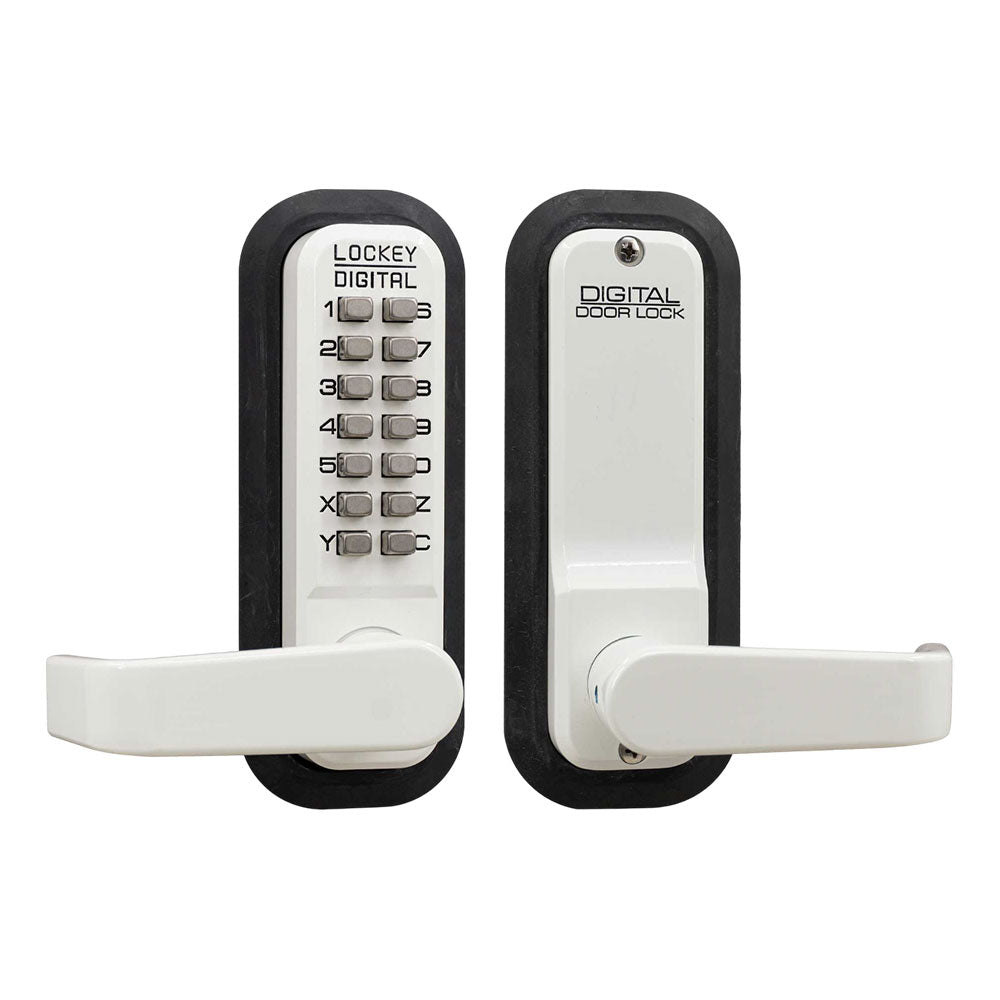 Lockey - 2835 - Mechanical Keyless Lever Lock with Passage Function