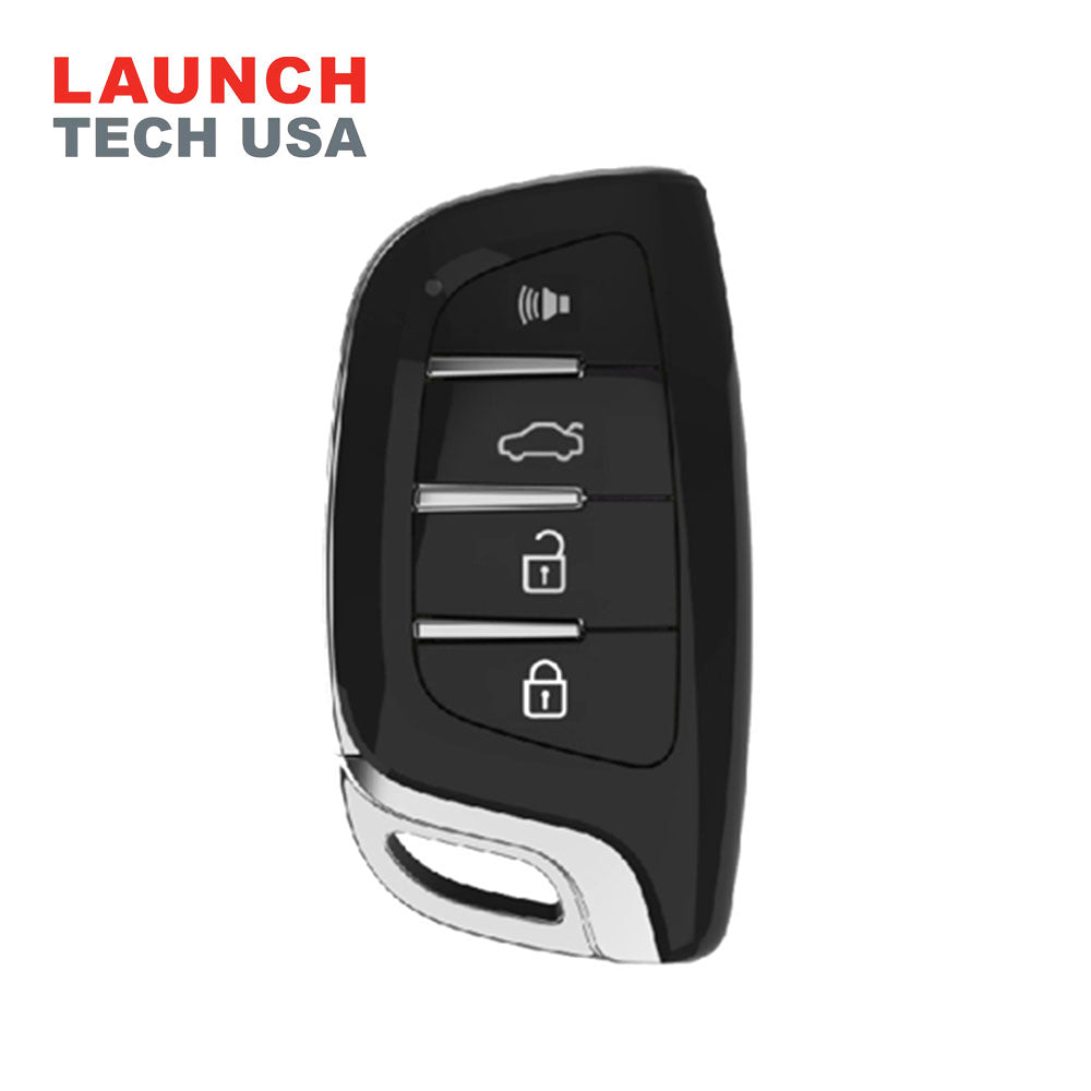 Launch - LS-CRYSTAL-COLOR-BLACK-01 Chrysler Style 4 Buttons Smart Key