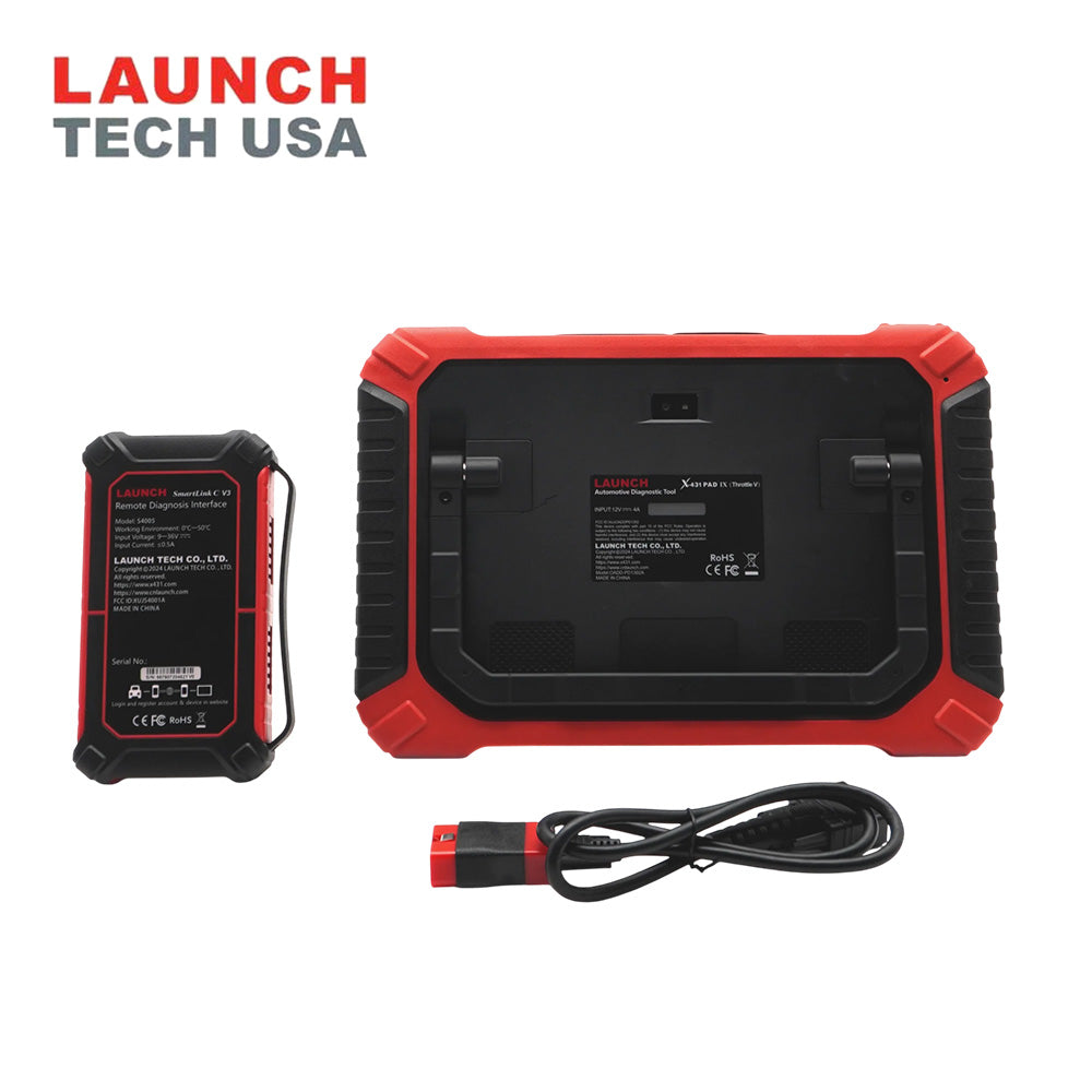 Launch - X-431 Throttle V Professional Diagnostic Scan Tool with Four-Channel Scopebox