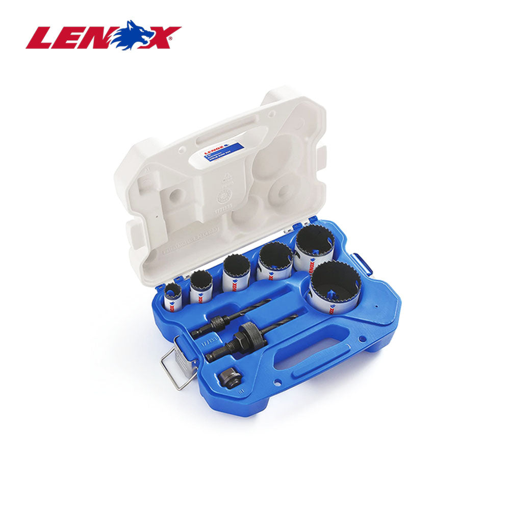 LENOX - 30856C600L - Bi-Metal Hole Saw Kit C600L Electrician with T3 Technology - 6 Size