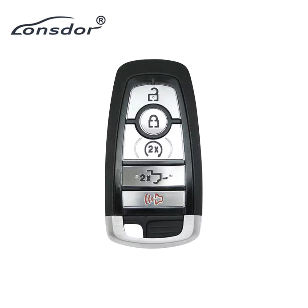 Lonsdor - FO3H-0D - Smart Key Ford Style 5 Buttons - 902MHZ /868MHZ Supports ID46 ID49