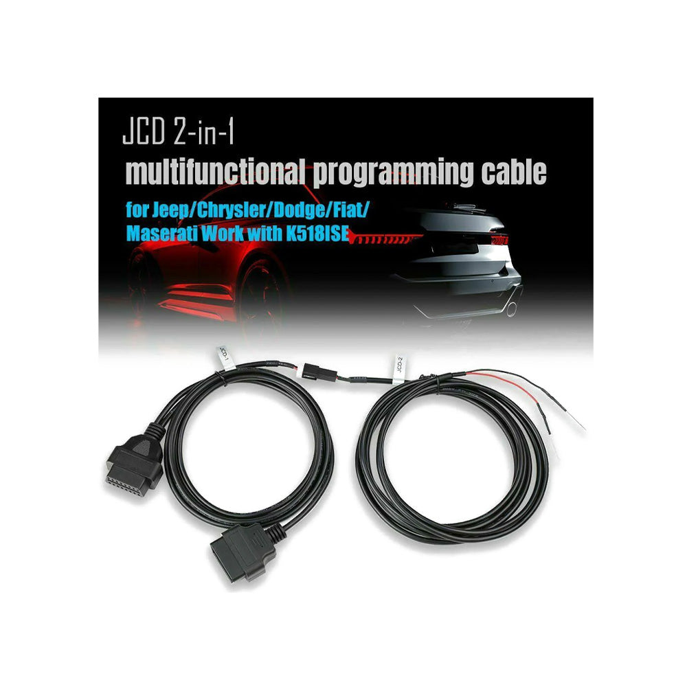 Lonsdor JCD 2-in-1 Multifunctional Programming Cable for Jeep Chrysler Dodge Fiat Maserati