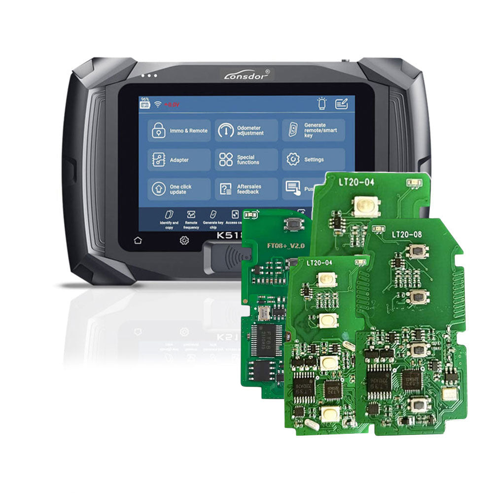 Lonsdor K518 PRO FCV Key Programmer with 3 Smart Key PCB and Lonsdor F ...