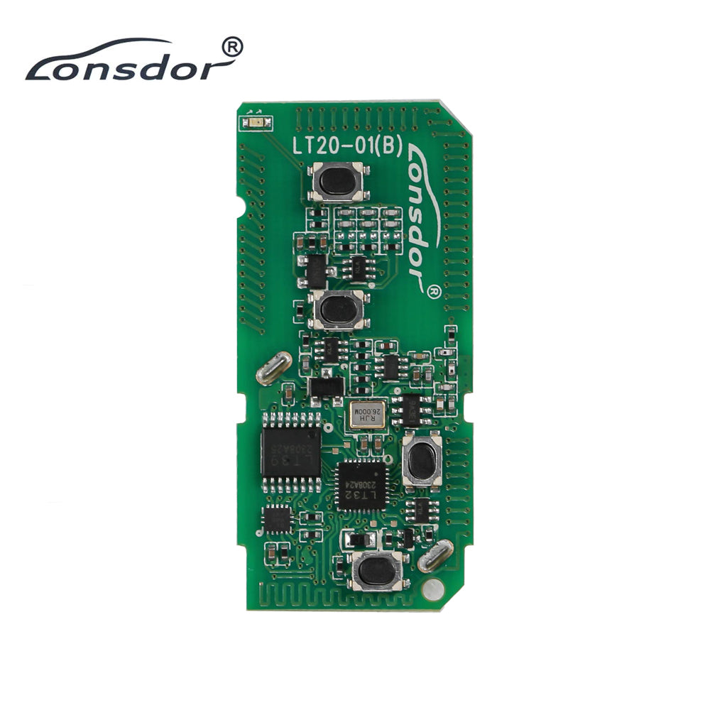 Lonsdor LT20-01 8A+4D Toyota & Lexus Smart Key PCB for K518 KH100+ Switchable Frequency
