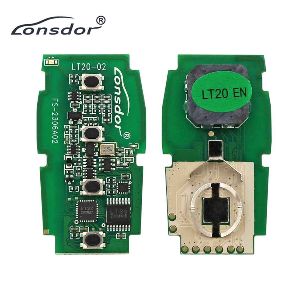 Lonsdor LT20-02 Universal Smart Key Remote Board 8A+4D Chip for Subaru