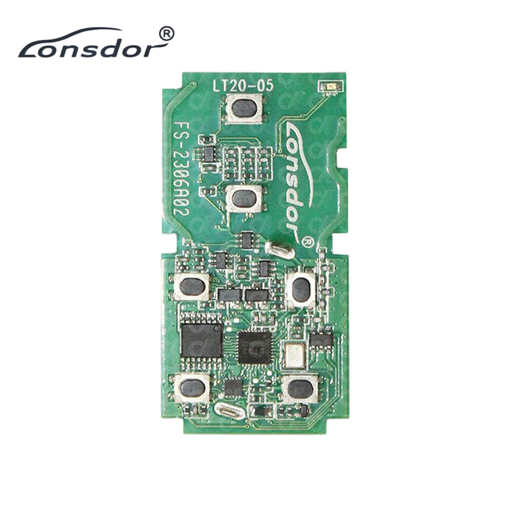 Lonsdor LT20-05 Universal Smart Key Remote Board - 4 Buttons - 314.35MHz - 4D Chip for Toyota Sienna