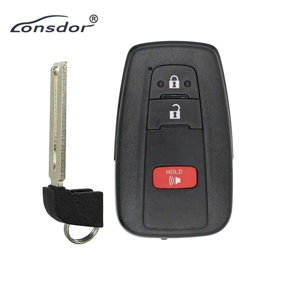 Lonsdor Smart Prox Remote Key for Toyota Avalon Highlander RAV4 2019 2020 2021 3B FCC# HYQ14FBN for the Lonsdor K518USA / KH100P
