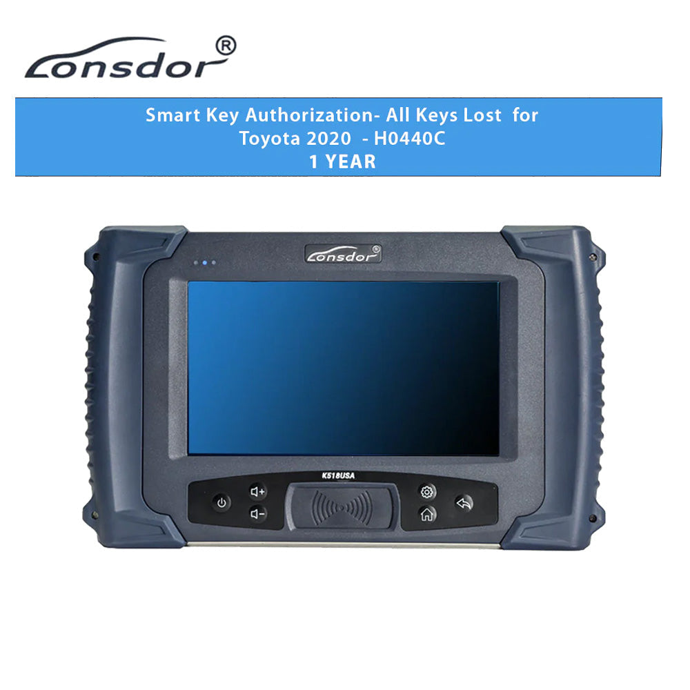 Lonsdor K518USA 1 Year Authorization for 2020 Toyota H0440C Smart Key