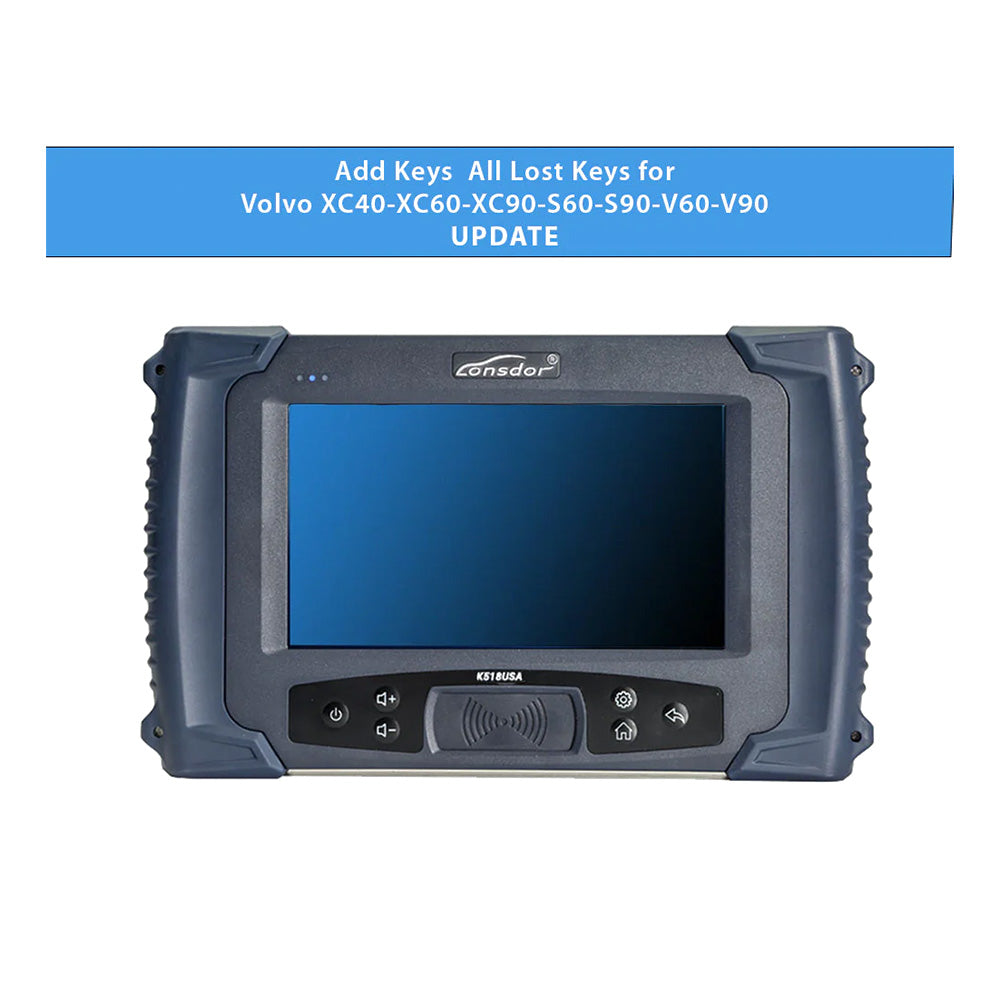 Lonsdor K518USA for Volvo 2015 - 2021 Update - Add a Keys - All Keys Lost