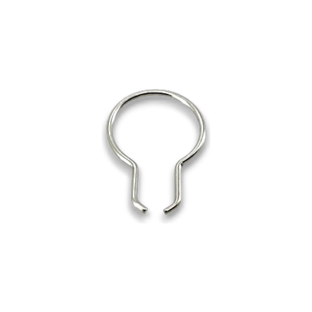 Landwell - STEEL-RINGS - Durable Stainless Steel Wire Rings for Key attachment