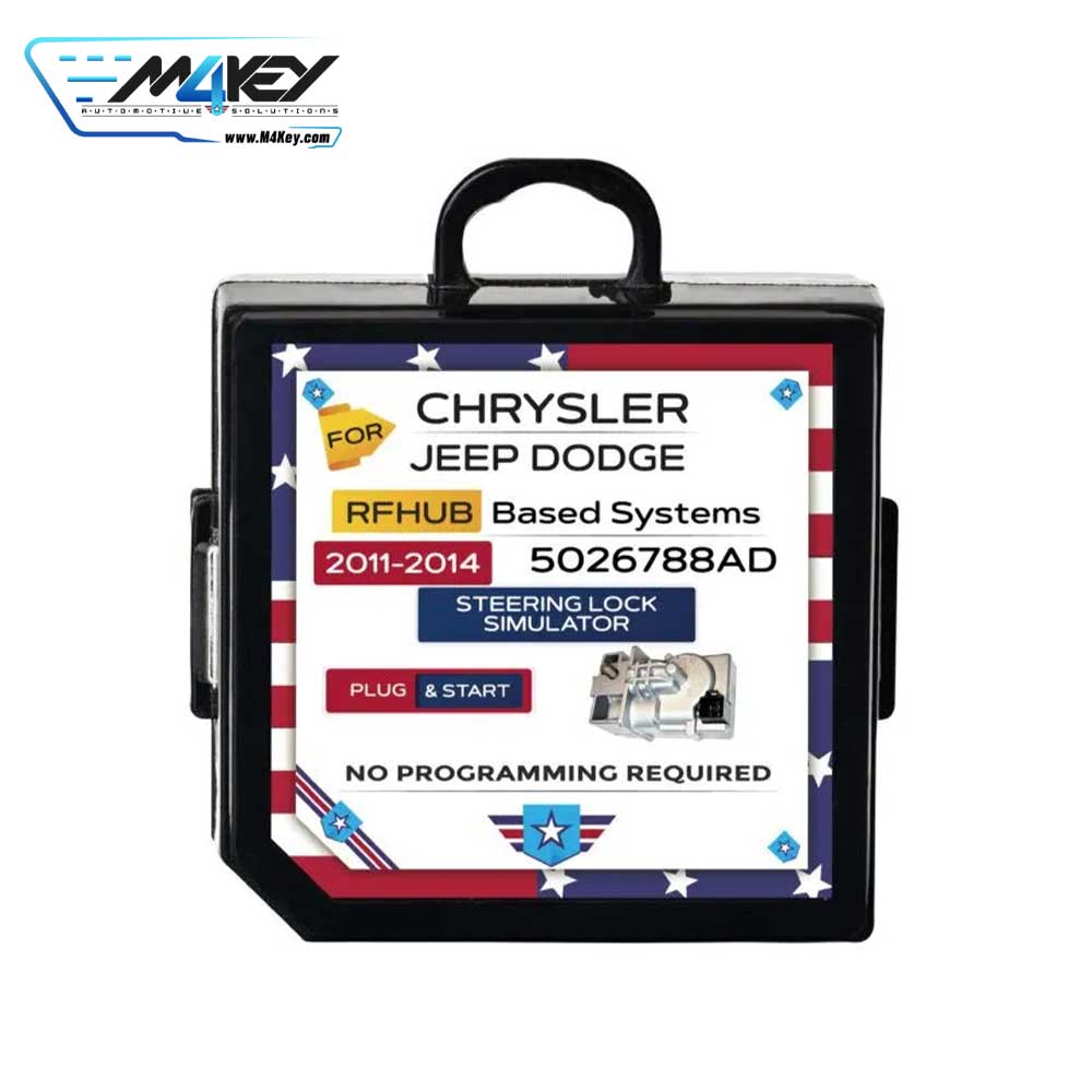 M4KEY M4-1000 - ESL / ELV Steering Lock Emulator for Chrysler/Jeep/Grand Cherokee/Dodge 2011-2013